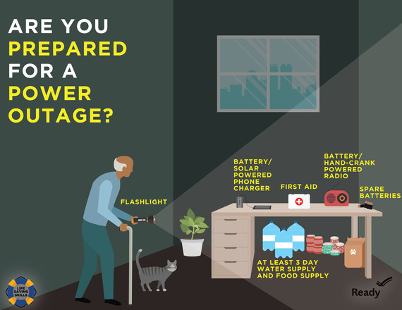 Tips to stay warm and safe during a power outage