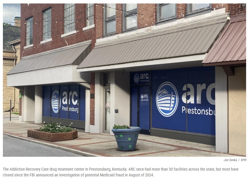 KPR: How Kentucky’s Addiction Recovery Care is being investigated for possible Medicaid fraud