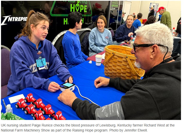 From farm shows to front lines: Raising Hope program delivers lifesaving care to rural Kentuckians