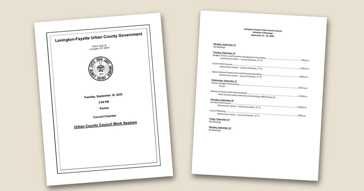 Council Work Session – Sep 16, 2025