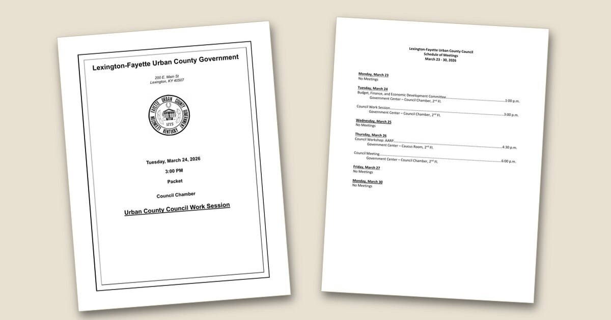 Council Work Session – Mar 24, 2026