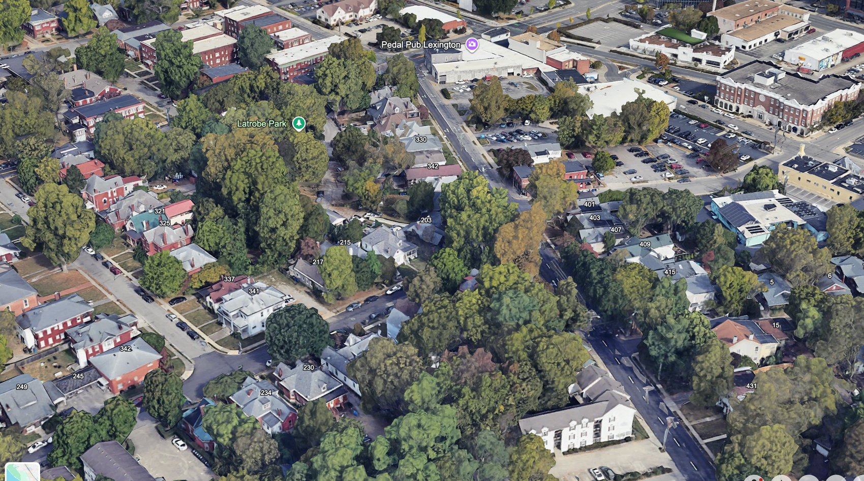 The Tide at the Triangle: Lexington’s near-campus edge becomes a dorm district
