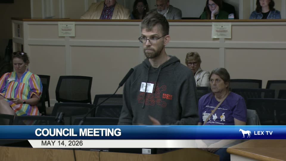 Luke Box &mdash; Budget allocation for CASA Lexington