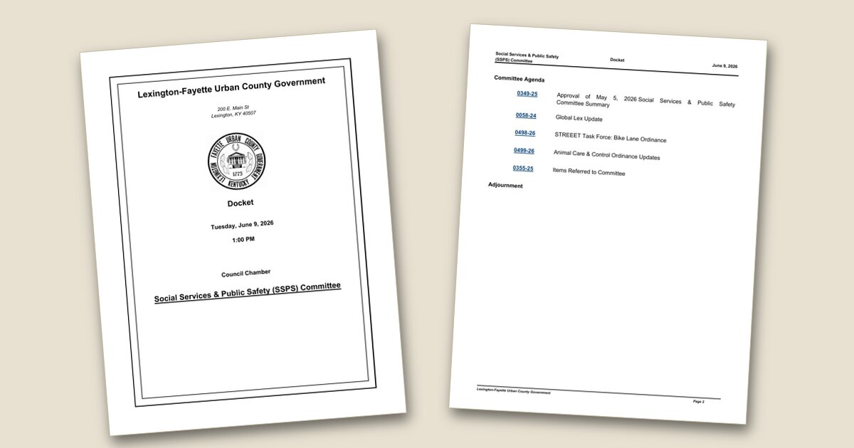 An official government document showing the