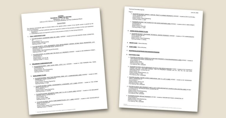 Two printed pages of a Technical