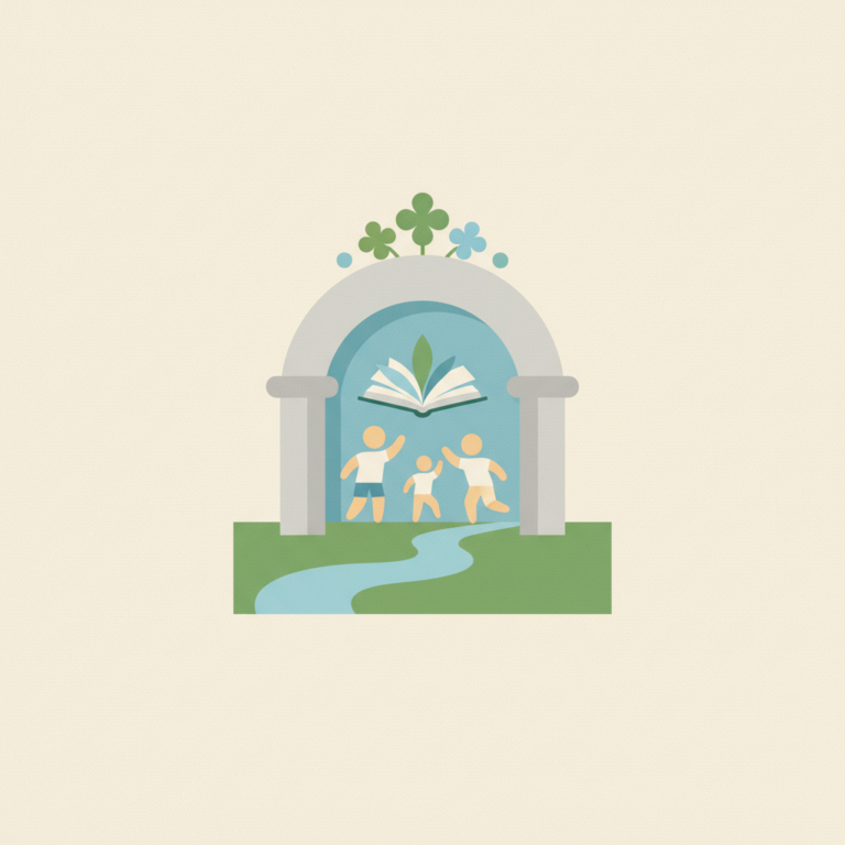 A minimalist graphic illustration of