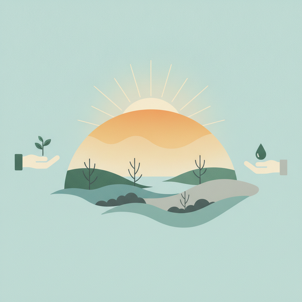 An illustration depicting a dome-