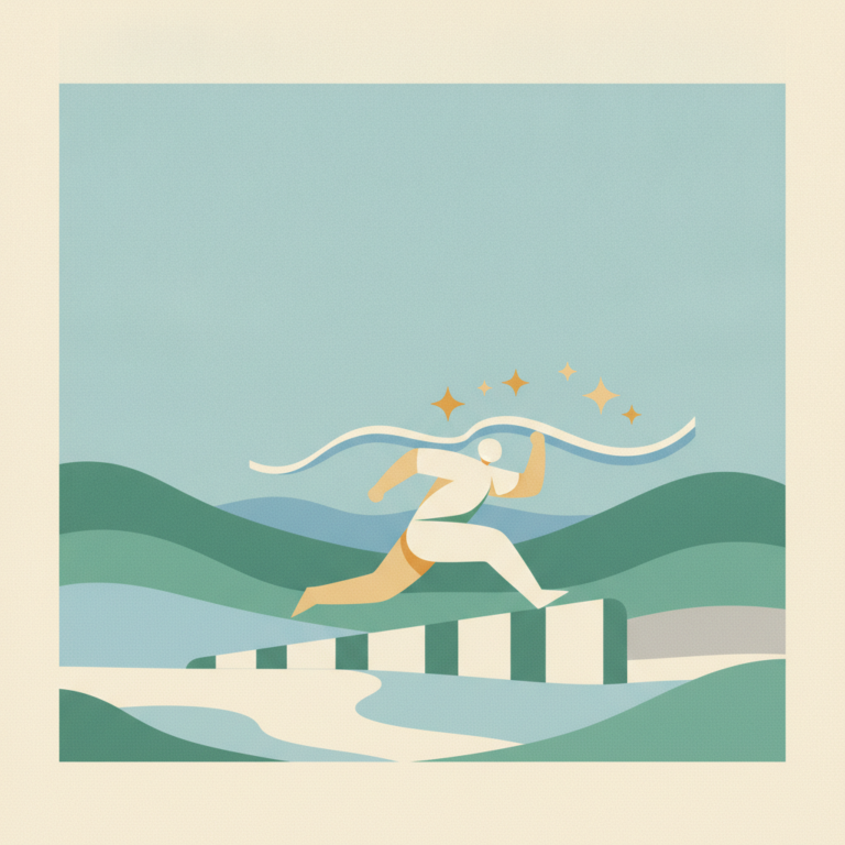 An artistic, minimalist illustration of a