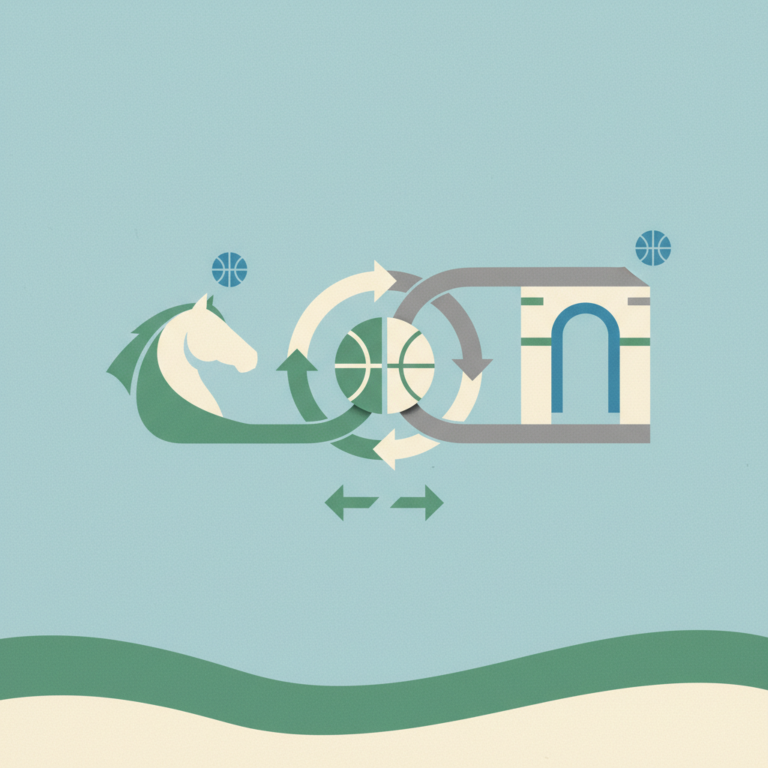 An abstract graphic illustration on a