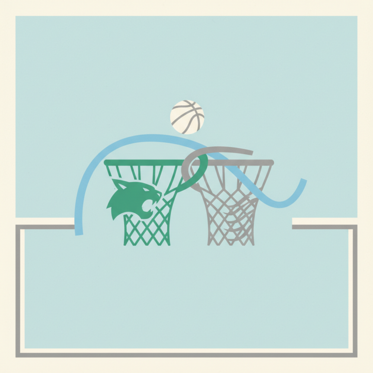 A minimalist graphic illustration with a light