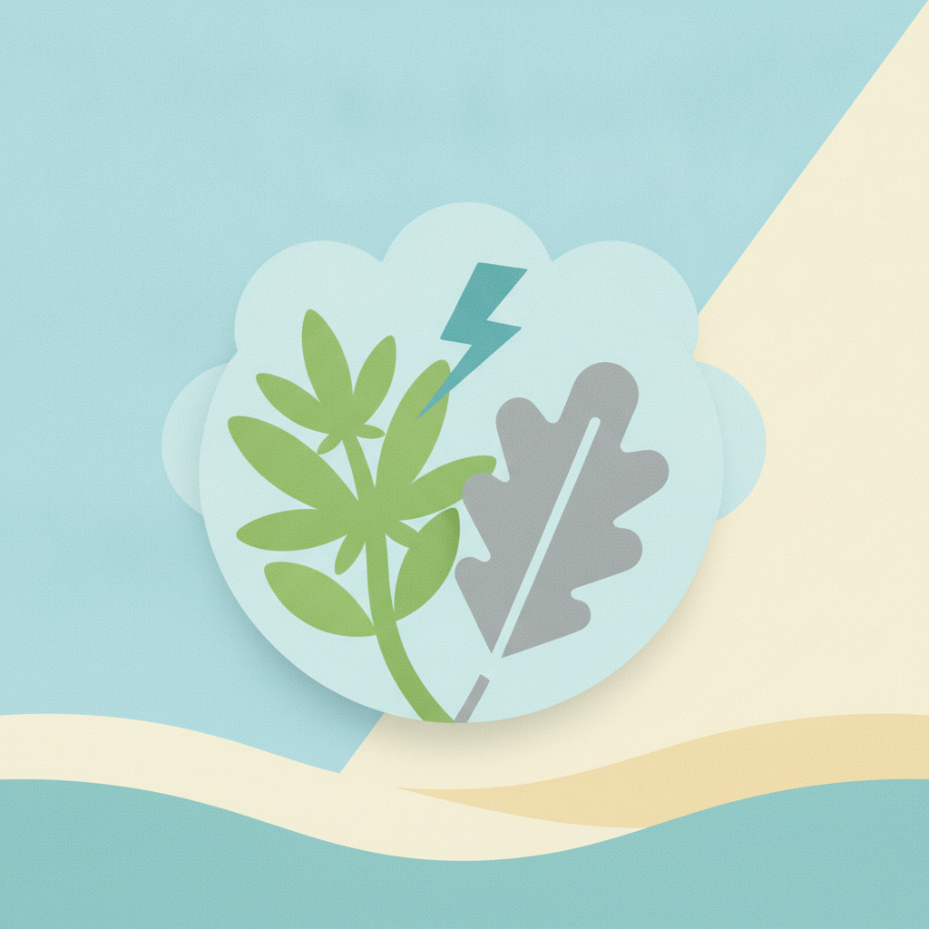 An abstract, minimalist graphic illustration featuring a