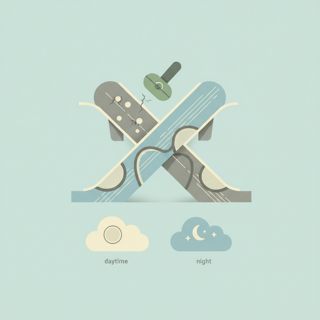 A minimalist graphic illustration on