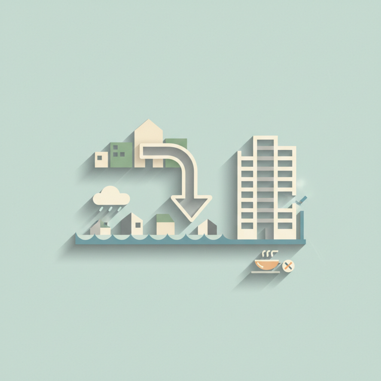 An infographic-style illustration on a light