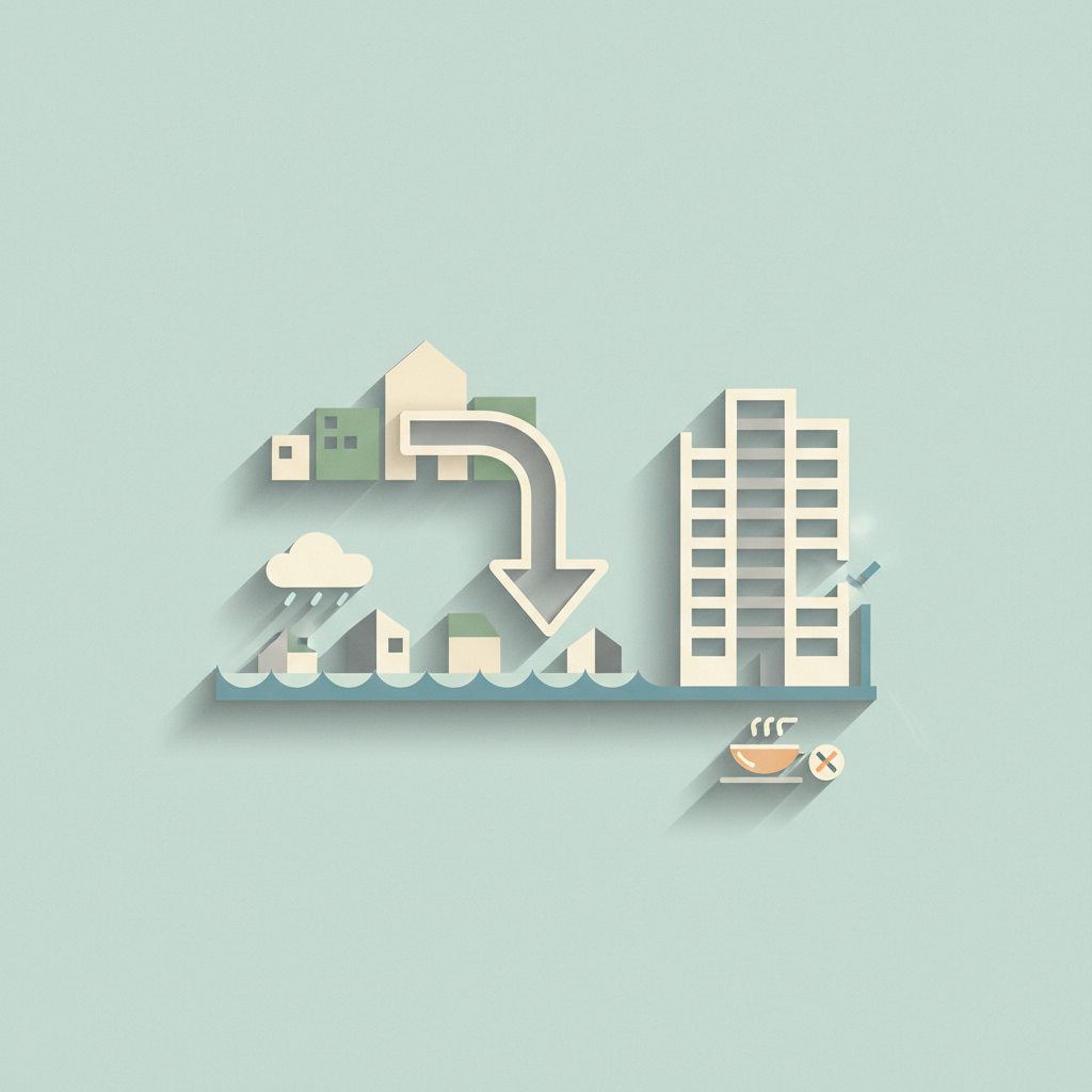 An infographic-style illustration on a light