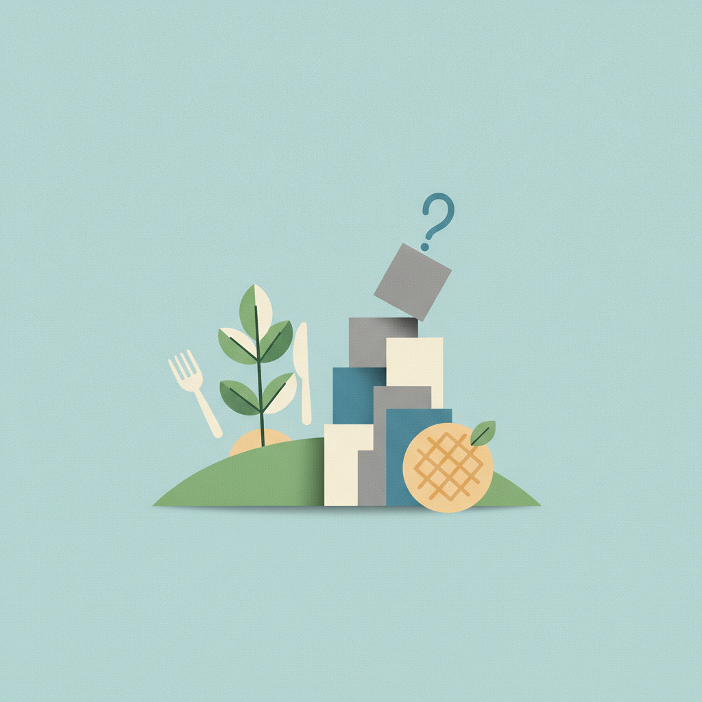 A minimalist, vector illustration with