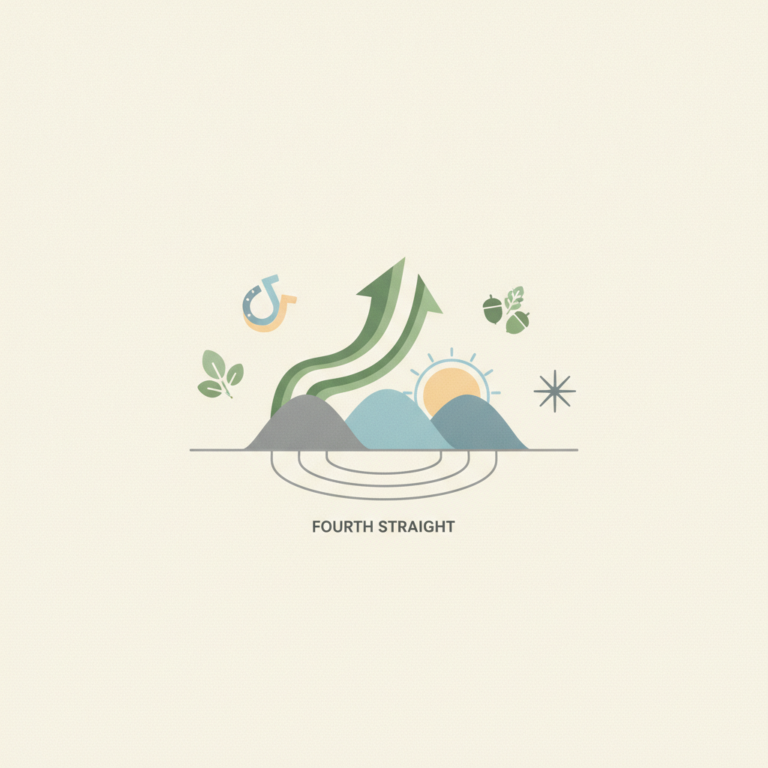 An illustration on a beige