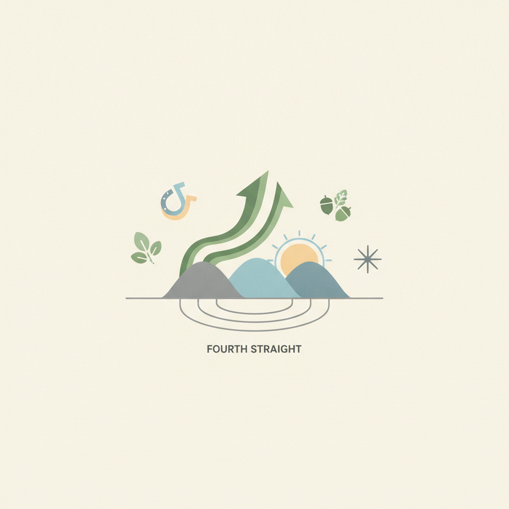 An illustration on a beige