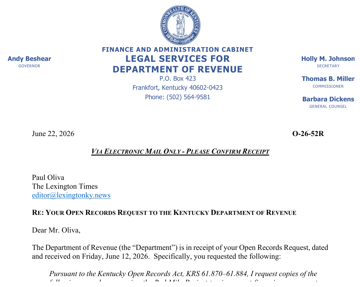 The Red Mile’s tax payout was supposed to be off the books. Open records pried loose five years of it: $2.16 million, recalculated by the state nearly every year.