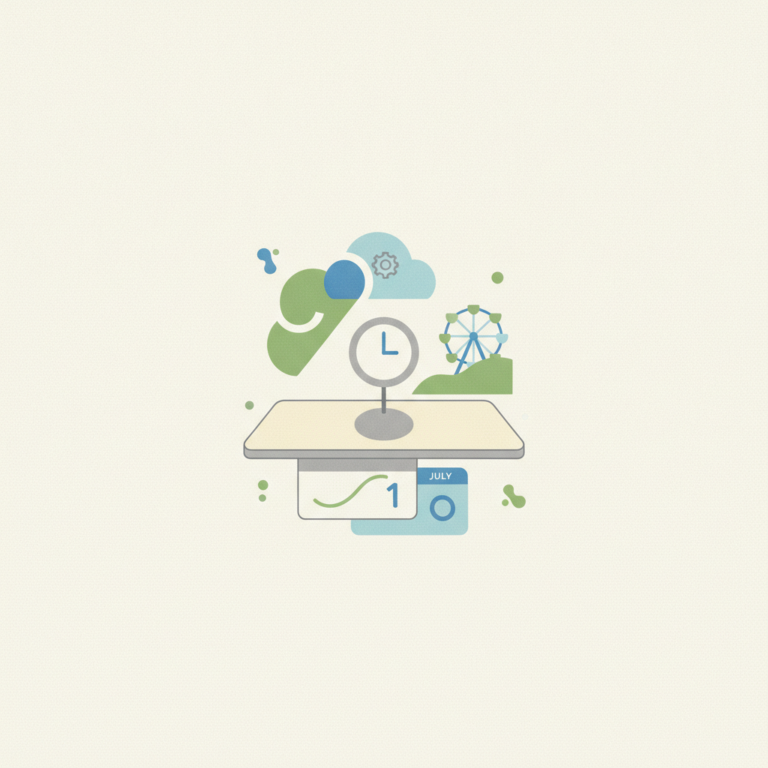 An illustration representing a scheduled meeting for