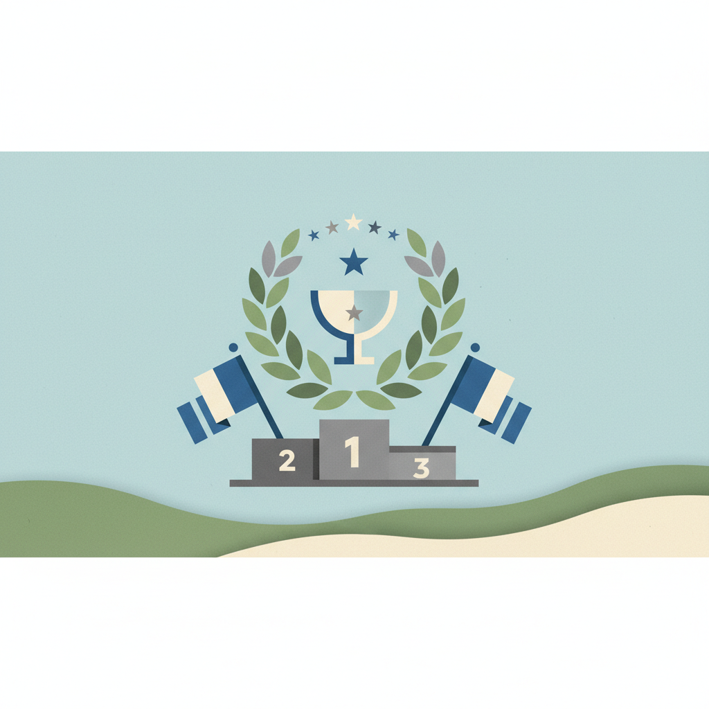 An illustration of a three-tiered