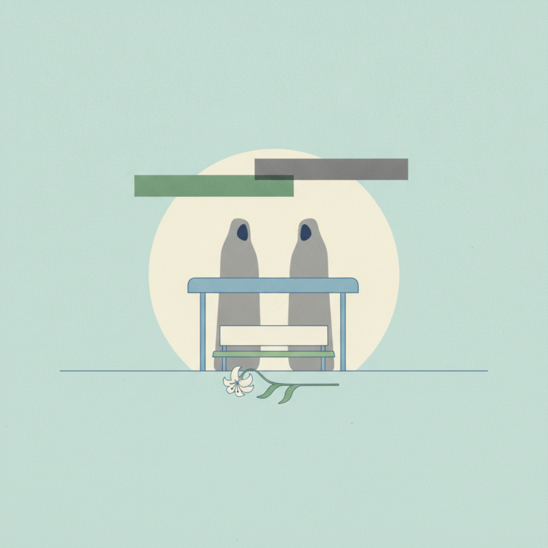 An editorial illustration with a