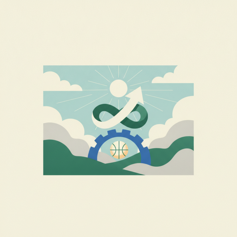 above-gear: An infinity symbol