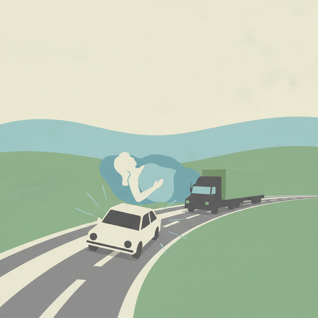 heading forward/down the curve,