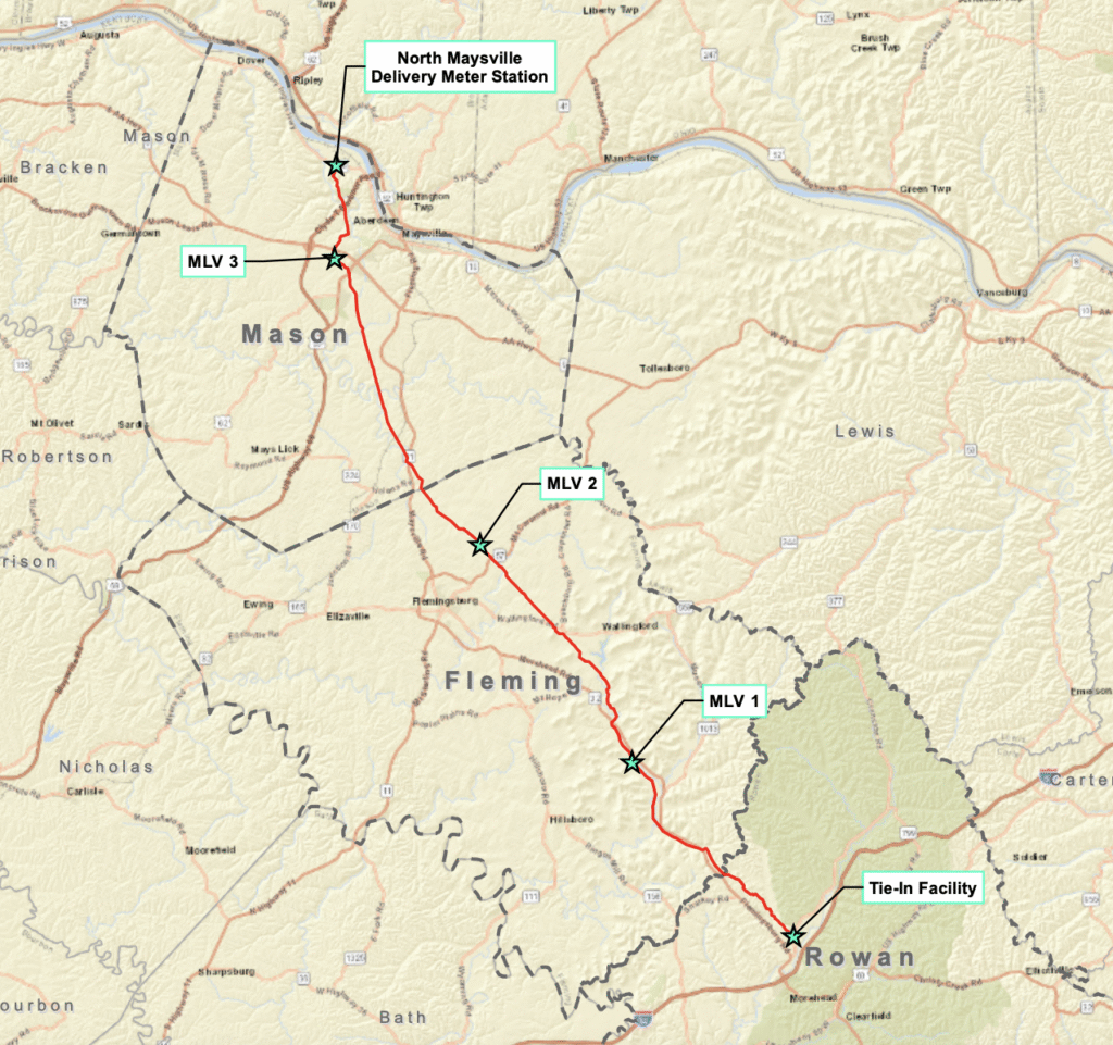 A proposed Eastern Kentucky gas pipeline to serve a power plant is stirring local opposition