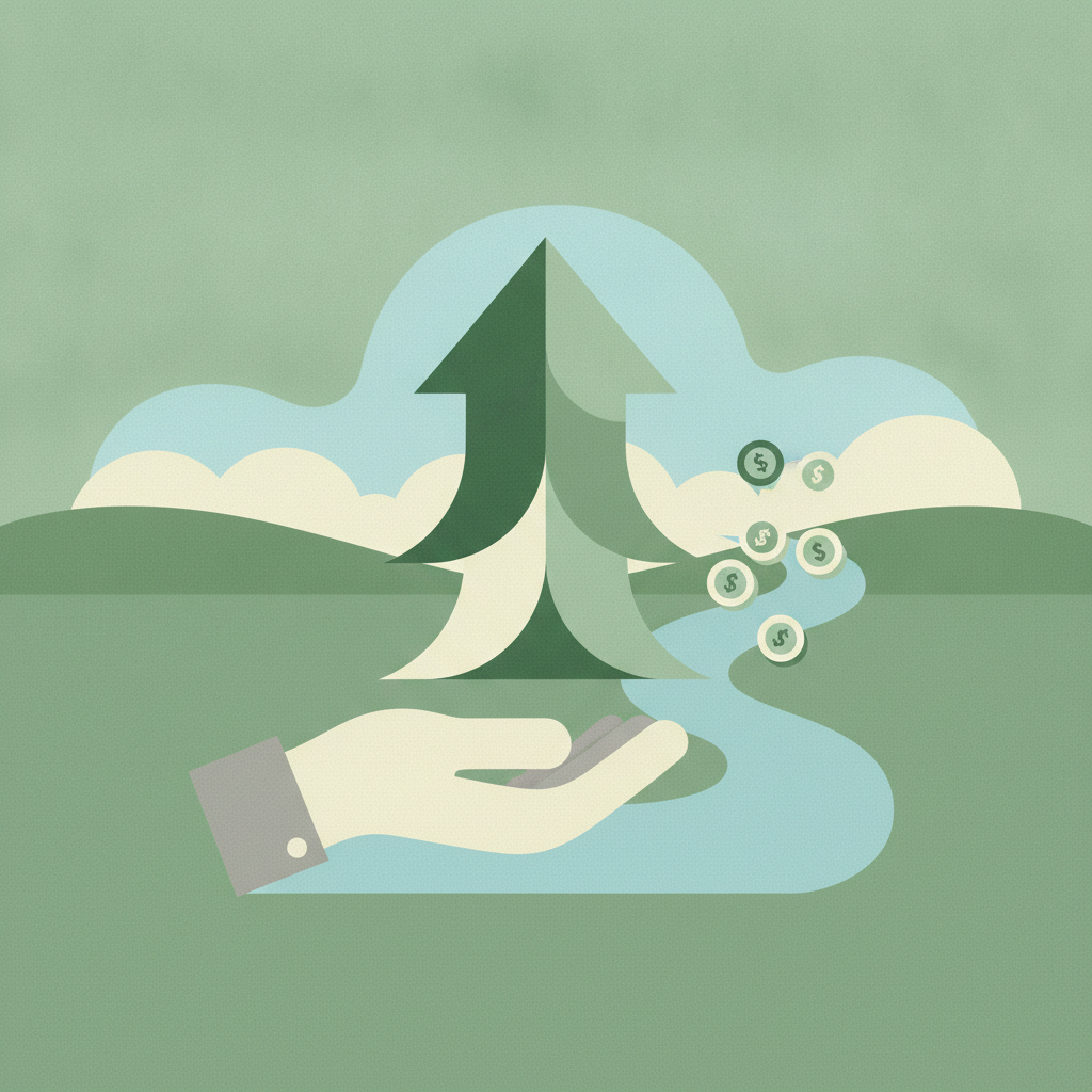 An illustration of an open