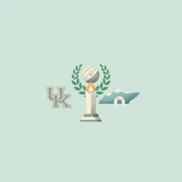 An illustration featuring the University of Kentucky