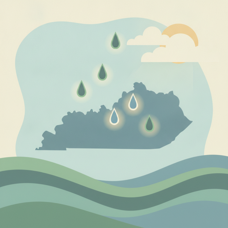 An illustration depicting a map