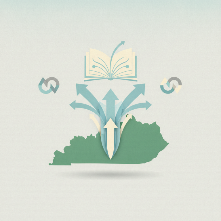 An illustration featuring a green silhouette of