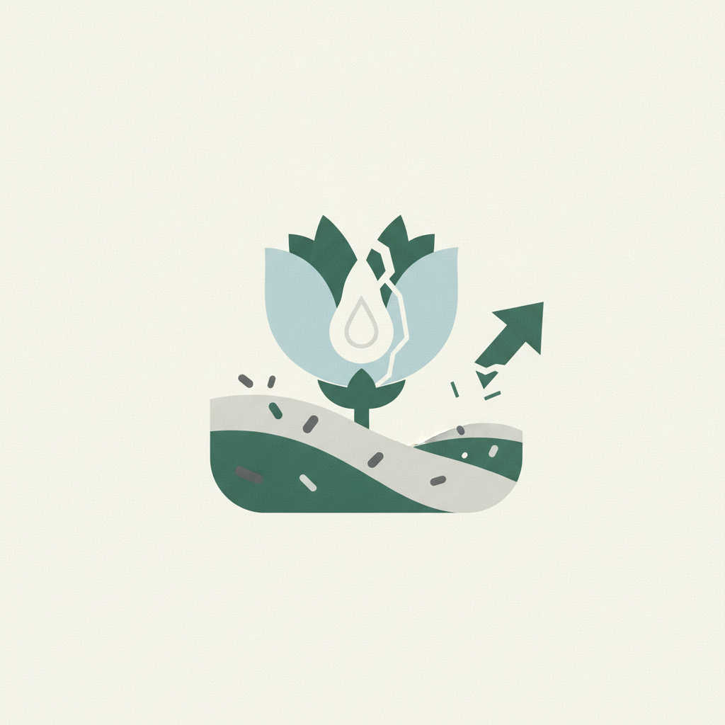 An graphic illustration on a light background