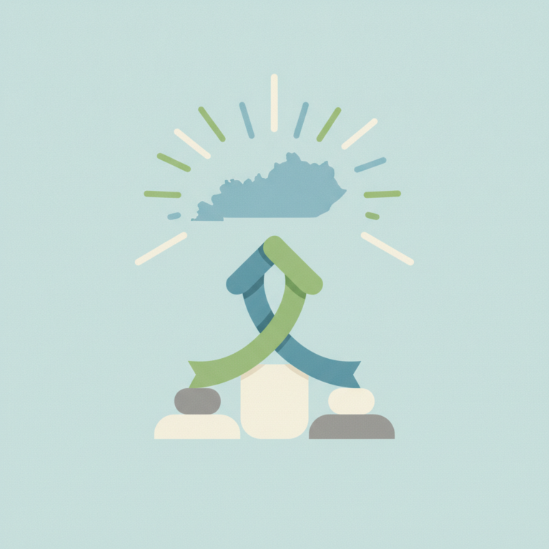 An illustration featuring a silhouette