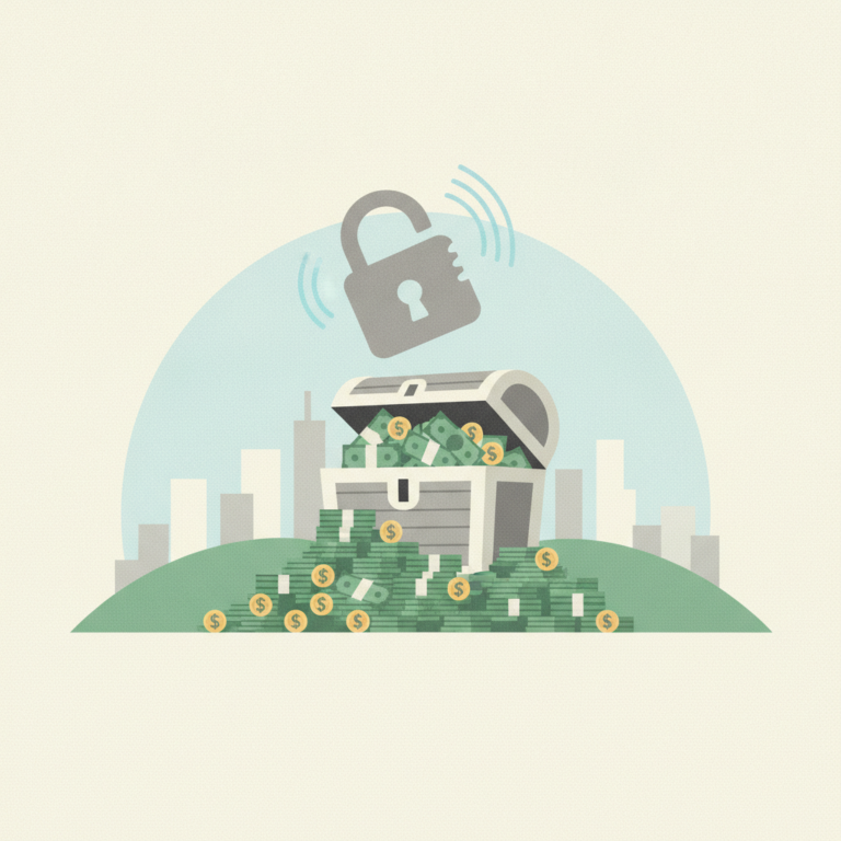An illustration depicting an open,