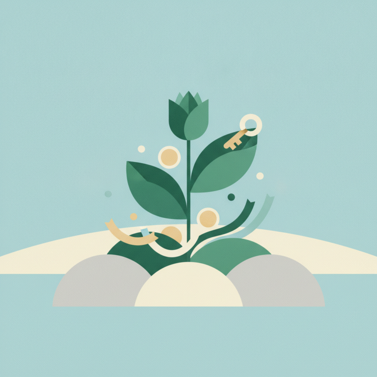 A minimalist vector illustration of