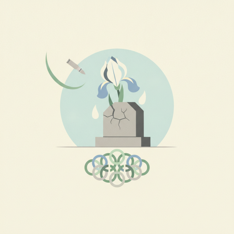 An illustration featuring a cracked grey grav