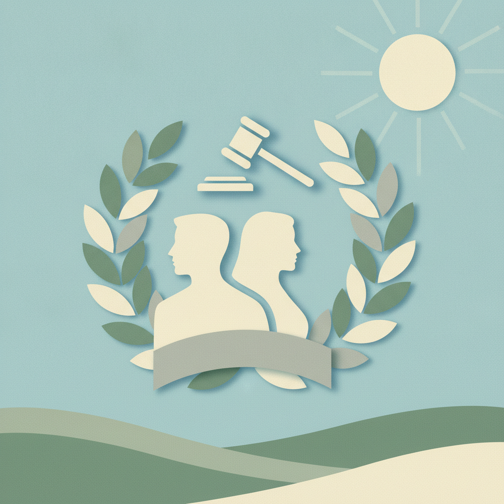 An illustration in a textured paper-