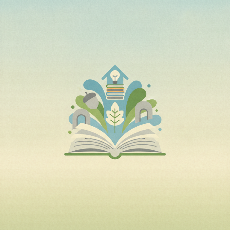 perhaps stylized academic gates, bridges,