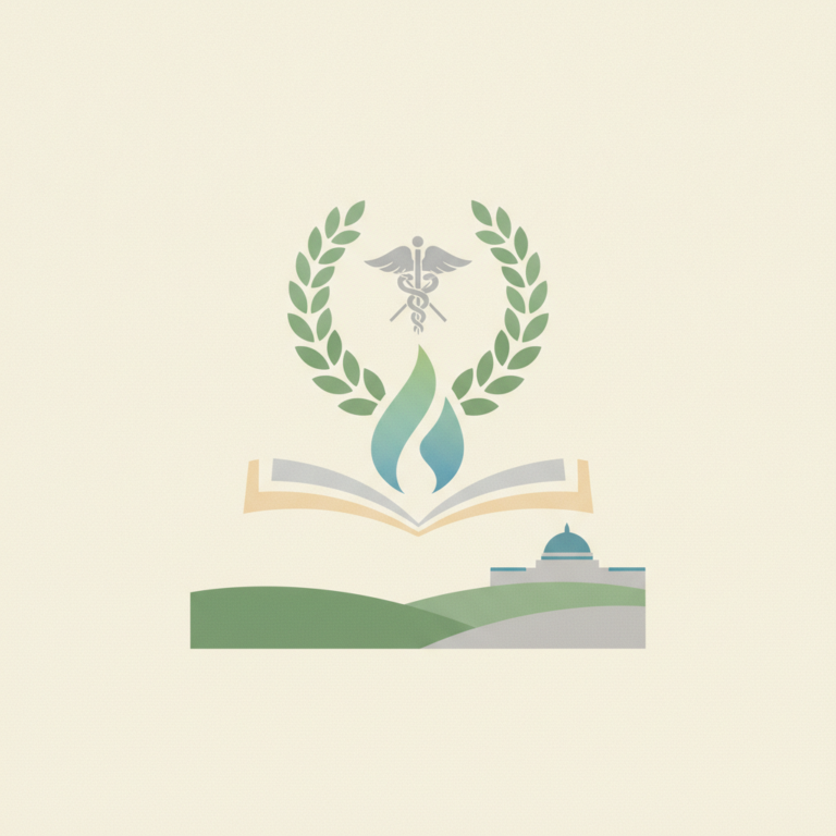 An illustrated emblem on