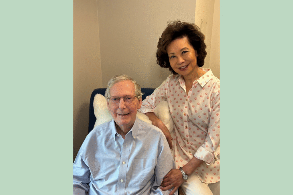 McConnell says he has been discharged from rehab