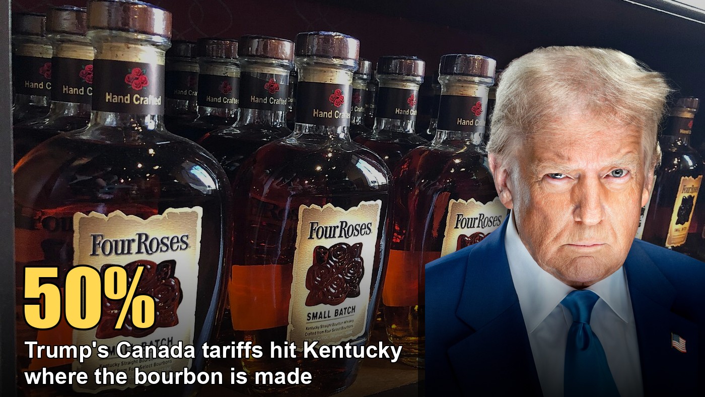 Commentary: Bourbon country voted for the trade war. Now it is paying for it.