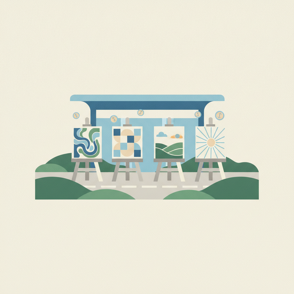 Four Local Artists Chosen for Lextran Bus Shelter Art Project