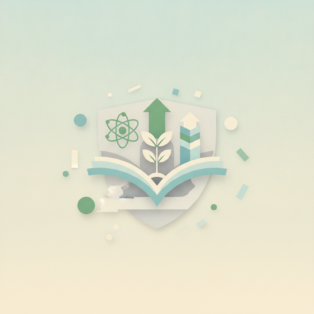 A graphic illustration of a shield emblem