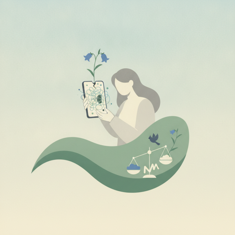 A minimalist illustration of a