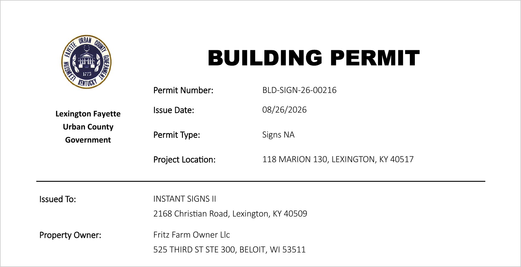 A Lego Store sign, a $32.85 million industrial deal and Country Boy at Turner Commons: two weeks in Lexington’s development records