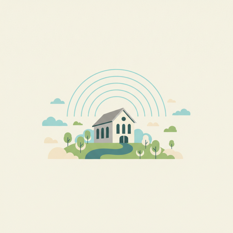 Context connection:* Represents a public library