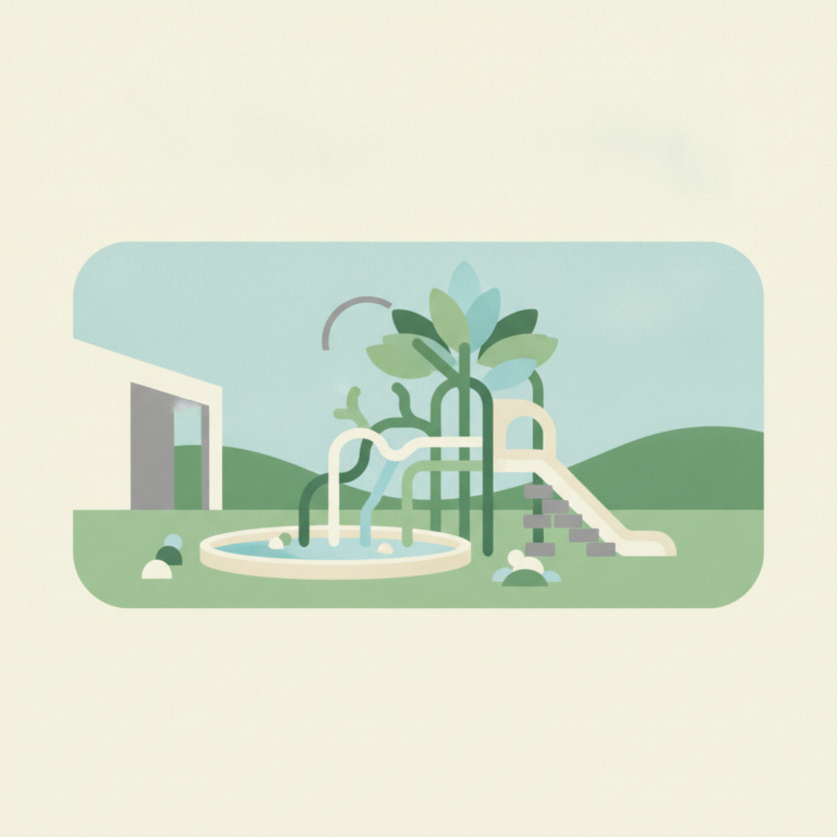 Graphic illustration of a nature