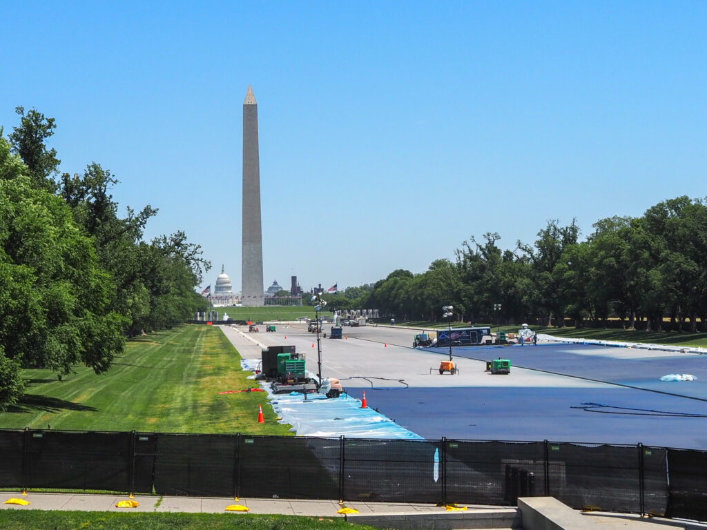 Prosecutors drop vandalism charges for Reflecting Pool damage, blame ‘contractor error’