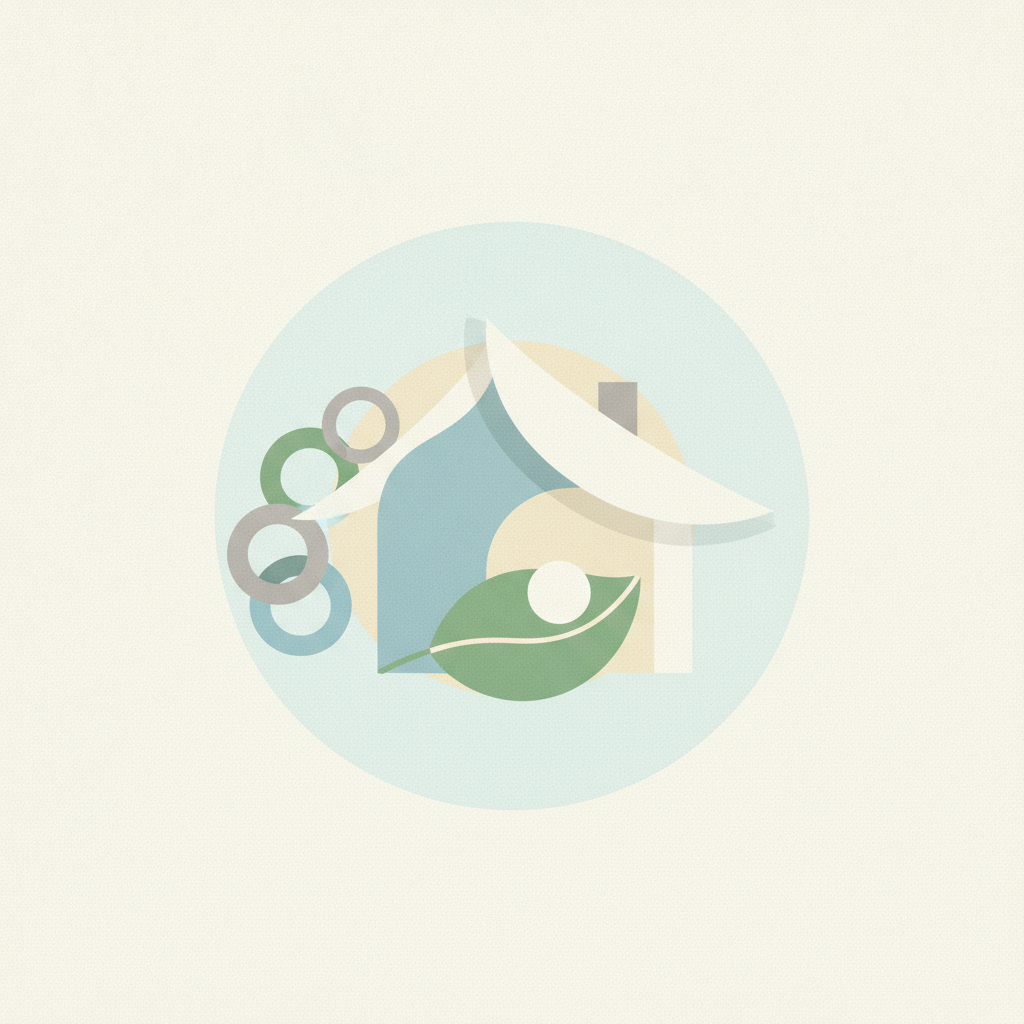 A minimalist, pastel